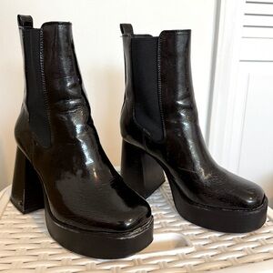 Circus NY by Sam Edelman, Stace Square Toe Chelsea Boots, Size 7.5